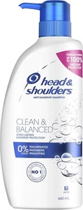 Head & Shoulders Clean Balanced Anti Dandruff Shampoo 660ml (Pack Of 1) - Picture 1 of 7