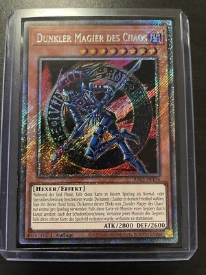 Yu-Gi-Oh! Dunkler Magier des Chaos RA03 Platinum Secret Rare Near Mint 1. - Bild 1 von 4