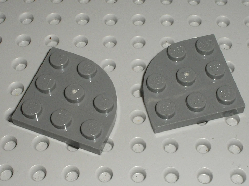 2 x LEGO Star Wars DkStone plate corner round 30357 /set 10179 10178 7676 10188  - Photo 1/1