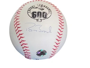 Barry Bonds Autographed San Francisco Giants Signed 600 HR Ball Bonds and GA LOA - Picture 1 of 7