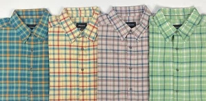 Men's Marmot Agrozonda Plaid Button-Front Short Sleeve Shirt  - Picture 1 of 10