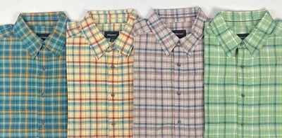 Men's Marmot Agrozonda Plaid Button-Front Short Sleeve Shirt  - Image 1 of 3