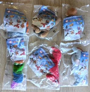 McDonalds Happy Meal 6 x ty Teenie Beanie Babies Serie 2 komplett 1993 OVP S1521 - Bild 1 von 7