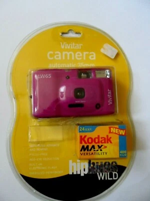 Vivitar LW65 hip hues wild Automatic 35mm Film Camera () - Image 1 of 3
