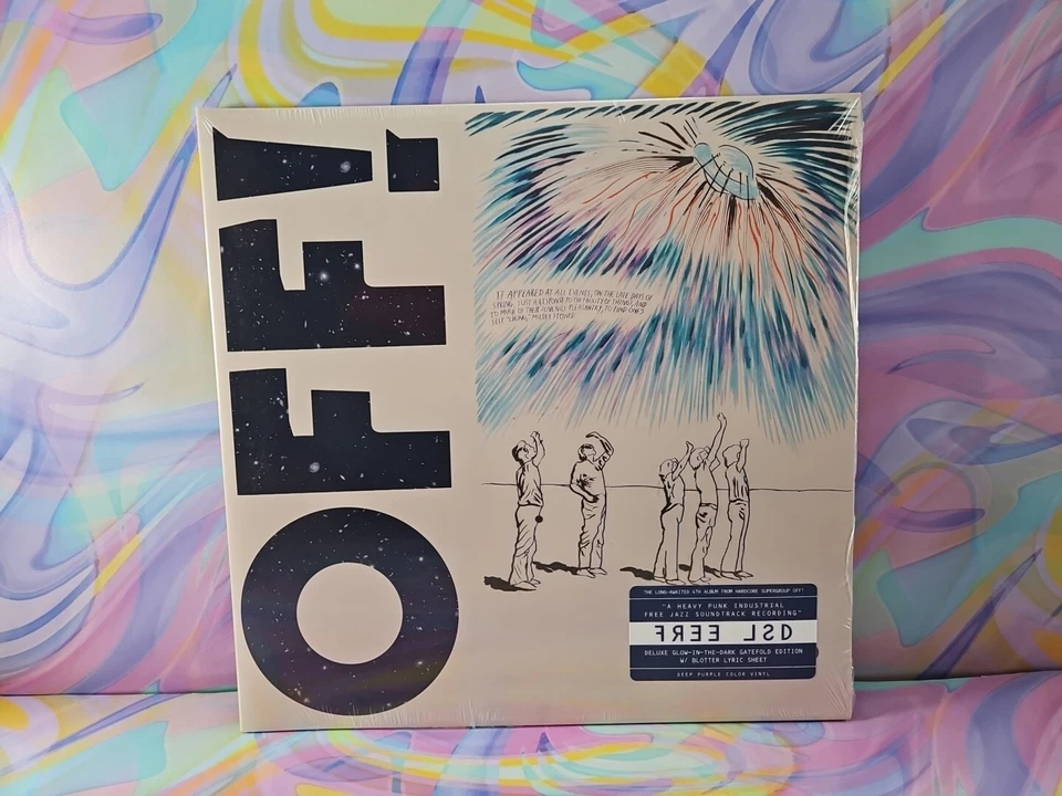 Off Vinyl Lsd Purple Record LP