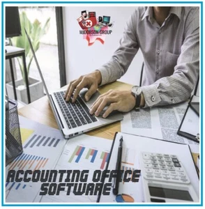 Accounting & Bookkeeping Software with Office Suite | Word Excel PC Mac - Picture 1 of 8