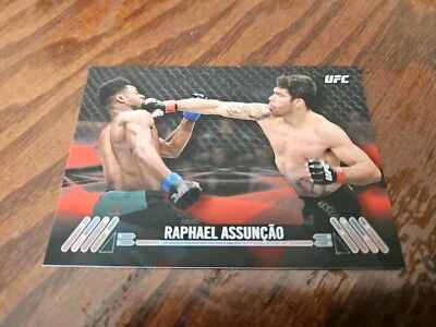 2017 Topps UFC Knockout Red (Ruby) Parallel Card #09/25 Raphael Assuncao #95 - Image 1 of 3