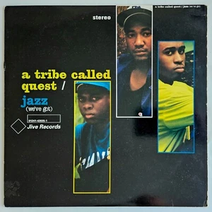 1991 - A TRIBE CALLED QUEST - JAZZ (WE'VE GOT) / BUGGIN' OUT - JIVE RECORDS OG - Picture 1 of 4
