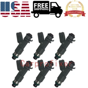16450-R70-A01 6PCS Fuel Injectors Fits ACURA MDX RDX RL TL TSX ZDX V6 3.5L 3.7L - Picture 1 of 9