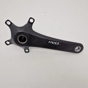 Sram Red Carbon drive side Crankarm and Spindle. 175mm. 5 Bolt. 110 BCD. - Picture 1 of 8