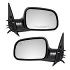 Pair Set Power Side View Mirrors 8" Pigtail Heated for 99-04 Jeep Grand Cherokee