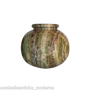 Onyx Emerald Marble Centerpiece Vase CLASSIC HOME DESIGN - Picture 1 of 1