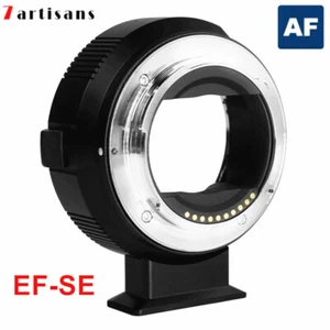 Adaptador de lente 7Artisans EF-SE AF para lente Canon EF/EF-S para cámaras Sony montura E - Imagen 1 de 8