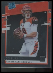 2020 Panini Chronicles #RR-JB Joe Burrow #2 Clearly Donruss Rated Rookies - Picture 1 of 2