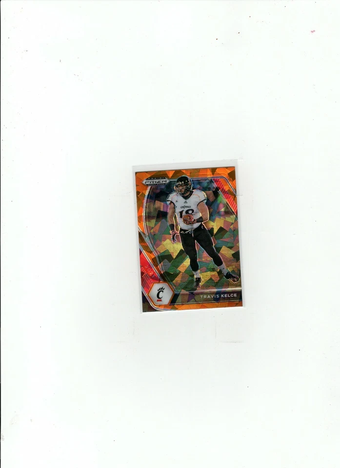 Travis Kelce Prizm Orange Cracked Ice 2021 #46 envío gratuito (A-1095) Foto 1 de 1