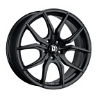 1 New Flat Black Full Painted 18X8 35 5-112 Drag DR-67 Wheel