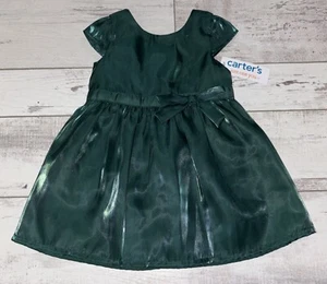 Carter’s Just One You Dress w/Diaper Cover size 0M Newborn - Green - NEW - Picture 1 of 10
