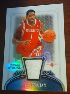2006-07 Bowman Sterling Rockets Lot T. McGrady, Yao Ming /199 SP Black /25 Auto - Picture 1 of 4