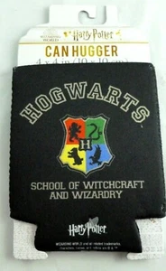 Harry Potter Hogwarts Drink Cooler Can Hugger Coozie Koozy Soda Sleeve Holder - Picture 1 of 2