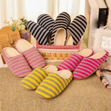 Woman's Warm Home Plush Soft Slippers Anti-slip Winter Floor Bedroom Shoes
