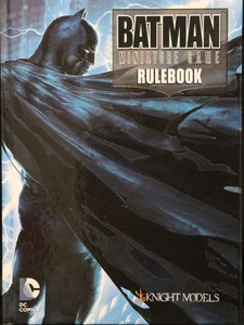 Knight Models Batman Miniature Game Embossed Hardcover Rulebook BMG001 Brand New - Picture 1 of 2