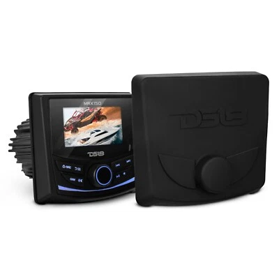 DS18 MRX150 Marine and Powersports Head Unit Color Screen with Bluetooth USB AUX - Image 1 of 4