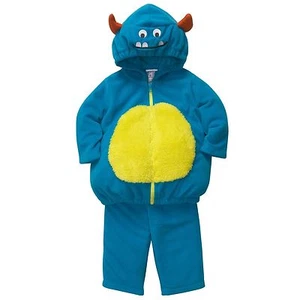 Carter's 2pc Fleece Monster Carnival Halloween Alien 3-6 Month NWT Costume Horns - Picture 1 of 4