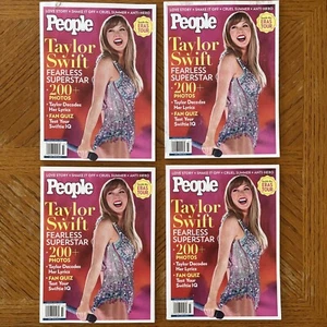 4 People Magazines December 2023 Taylor Swift Fearless Superstar Photos Fan Quiz - Picture 1 of 12