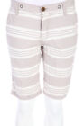 Sublevel Cotton Stripes Shorts W31 Grey