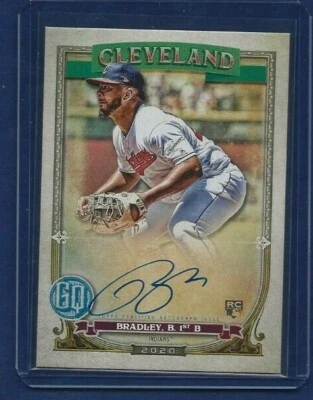 Bobby Bradley 2020 Topps Gypsy Queen Auto RC Cleveland Indians - Image 1 of 2