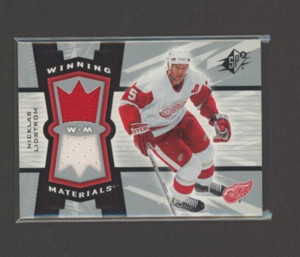 2006-07 SPx Winning Materials Jersey Spectrum #WMNL Nicklas Lidstrom 63/99