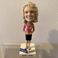 Mary Hart Bobblehead Famous South Dakota Augustana College Sioux Falls Canaries