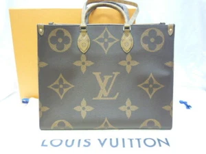 Bolso de mano Louis Vuitton ONTHEGO 2019 marrón gigante monograma M44576 - Imagen 1 de 12