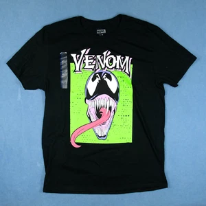 Marvel Venom T-Shirt Schwarz Herren Größe L Grafik Tee - Bild 1 von 6