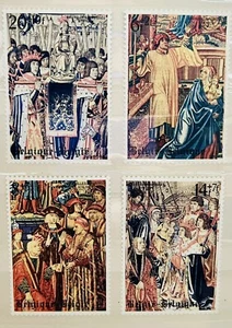 BBÉLGICA 1979, Estampillas ARTE: TAPICES DE 1516-1519, Scott B978-B981, B982 B983 - Imagen 1 de 1