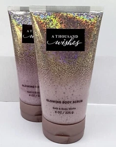 🌸⭐️2-Pack A THOUSAND WISHES Body Scrub 8 oz Bath & Body Works⭐️🌸 - Picture 1 of 1