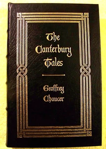 Easton Press: The Canterbury Tales by Geoffrey Chaucer, Collector's Ed. Like New - Picture 1 of 5
