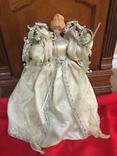 CHRISTMAS ANGEL WOMEN WITH WINGS VINTAGE 16"