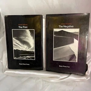 Ansel Adams - The Print & The Negative Basic Photo 2&3 1950 Hardcovers w/ DJ - Bild 1 von 21