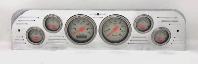 GMC Truck 1966 calibre 6 tablero juego de inserción Billet aluminio tiburón Foto 1 de 4