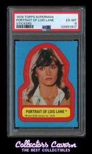 1978 Topps Superman Stickers Lois Lane PSA 6 (EX-MT) - Picture 1 of 2