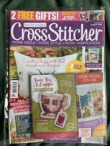 Cross Stitcher Magazine 373 August 2021 Summer + Free gift - Imagen 1 de 10