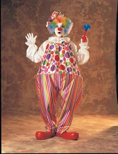 Adults Snazzy Clown Costume - Picture 1 of 1