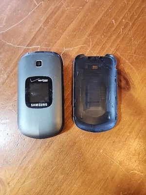 Samsung Gusto 2 II SCH-U365 - Charcoal Gray (Verizon) Cellular Flip Phone  - Image 1 of 4