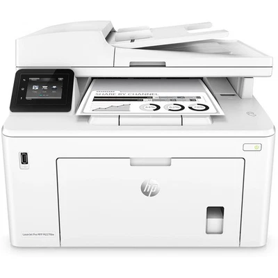 HP LASERJET PRO M227FDW DUPLEX WIRELESS FAX A4 MULTI-FUNCTION MONO LASER PRINTER - Image 1 of 4