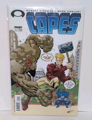Capes #1 Robert Kirkman 1st Appearance Of The Walking Dead! Image Comics 2003 NM - Image 1 of 4