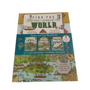 Find The Journeys Around The World Explore And Find Book Bundle 3 Book New - Bild 1 von 7