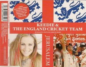 CXSTUMP1 Keedie and the England Cricket Team Jerusalem CD UK Hyperactive 2005 - Bild 1 von 3