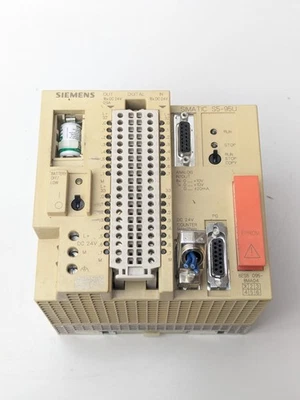 Siemens Simatic S5 CPU / 6ES5 095-8MA04 + Memory 16ES5 375-1LA15 - Photo 1/4