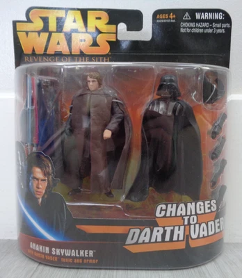 Star Wars Revenge of the Sith Anakin Skywalker With Darth Vader Tunic And Armor - Image 1 of 2